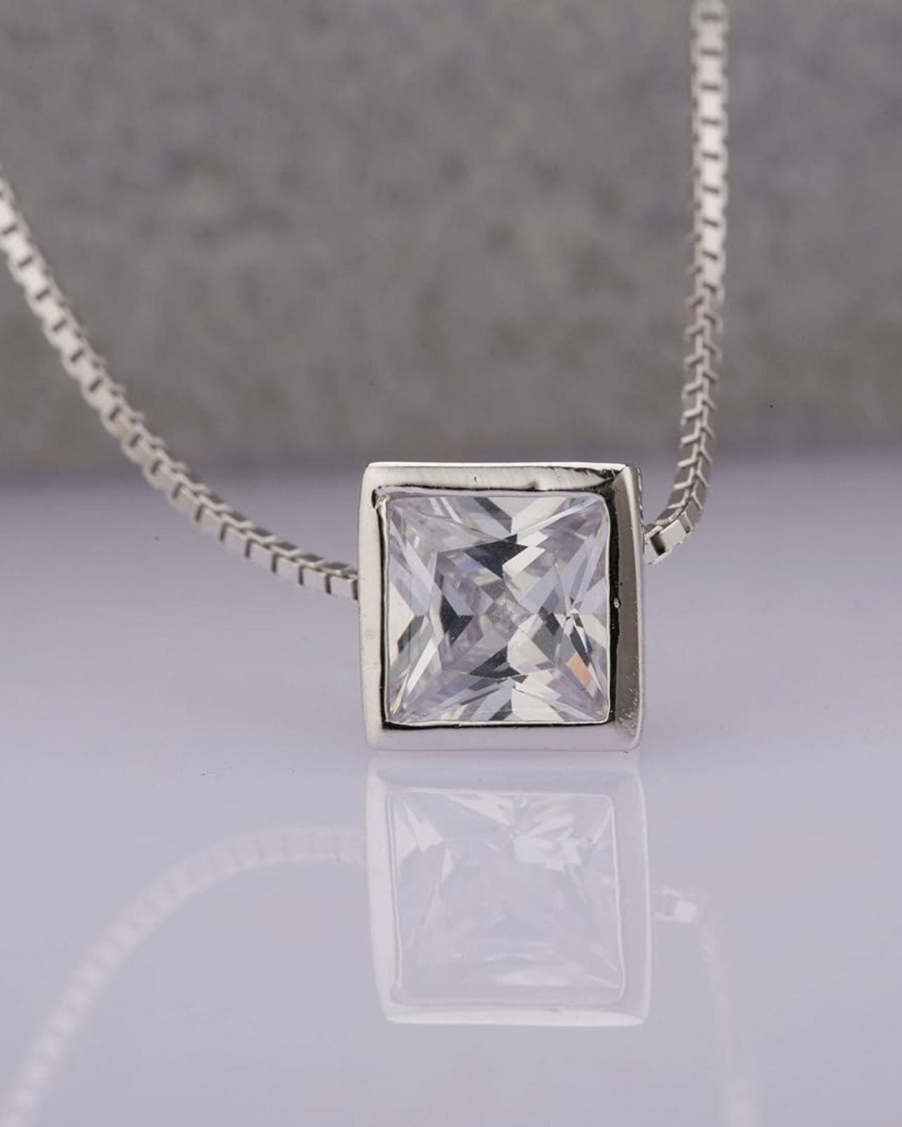 Single Diamond Pendant